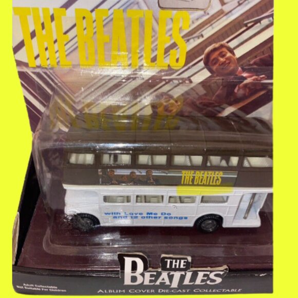 The Beatles Die-Cast Album Cover Collectible 5 in. L x 3 in. W The Factory - Picture 2 of 3